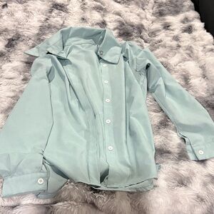 Light Blue Button-Up Shirt